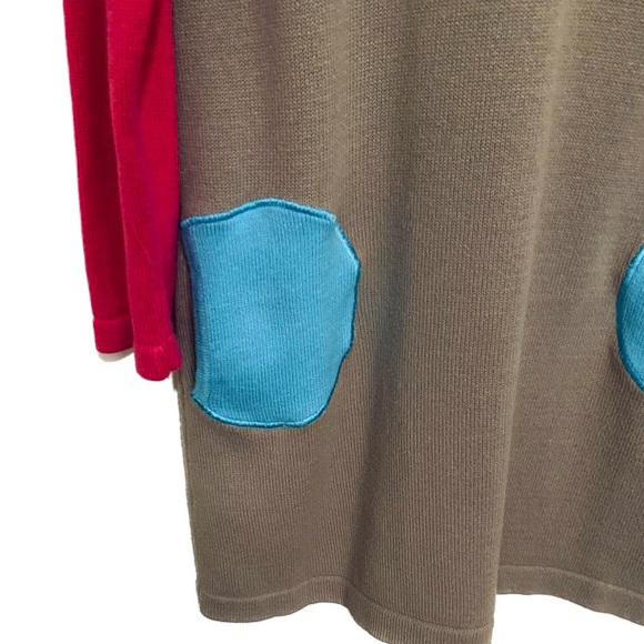 HANNA ANDERSSON Sweater Dress W/Circle Pockets Sz 110 U.S. 5-6 - Picture 3 of 4